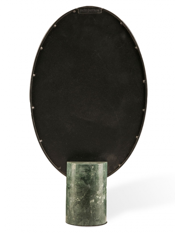 Pols Potten Green Marble Mirror Oval, How To Frame An Existing Oval Mirror