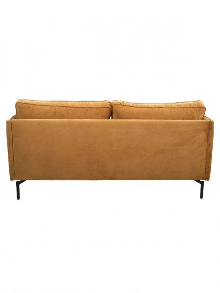 Retro sofa in golden velvet PPno2 Pols Potten