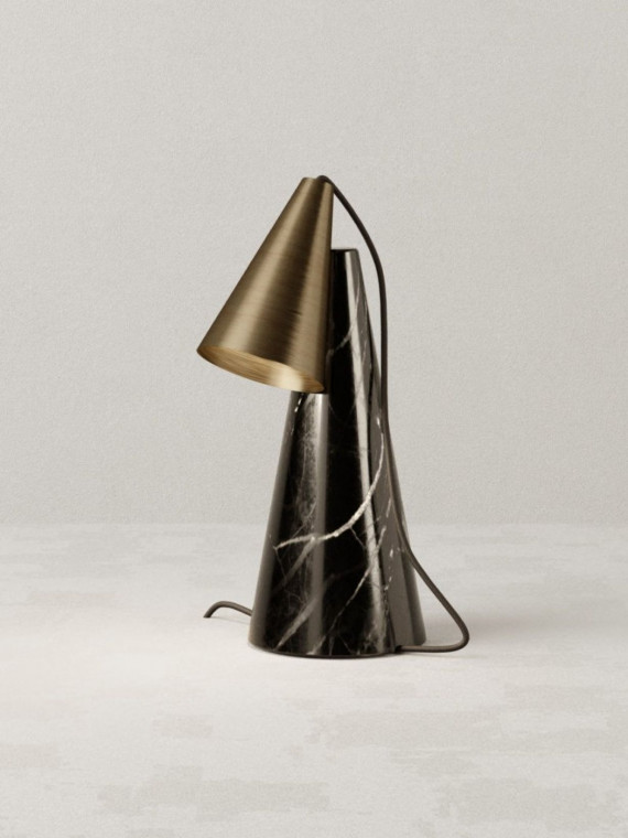 Lampe de table en marbre, Octave Edizioni Design