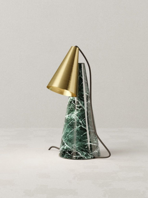 Lampe de table en marbre, Octave Edizioni Design