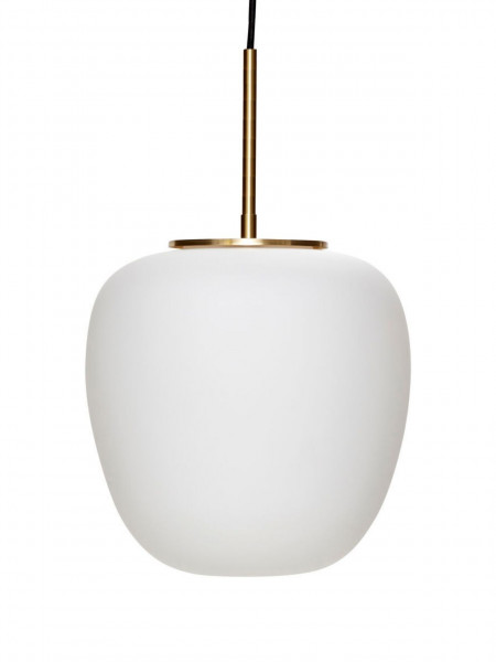 Hubsch Muse Hanging lamp in opaline glass
