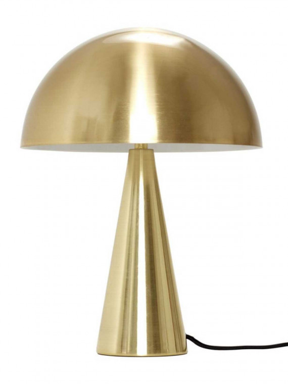 Hubsch Brass table lamp, Mina