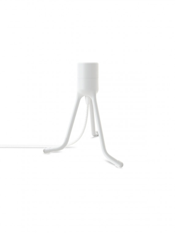 Trépied de lampe, Tripod Base blanc umage