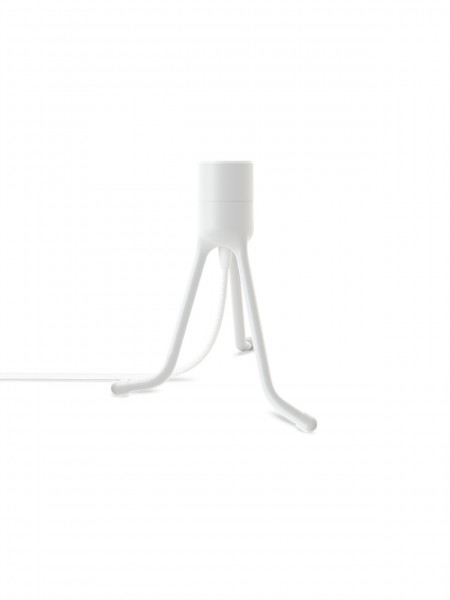 Trépied de lampe, Tripod Base blanc umage