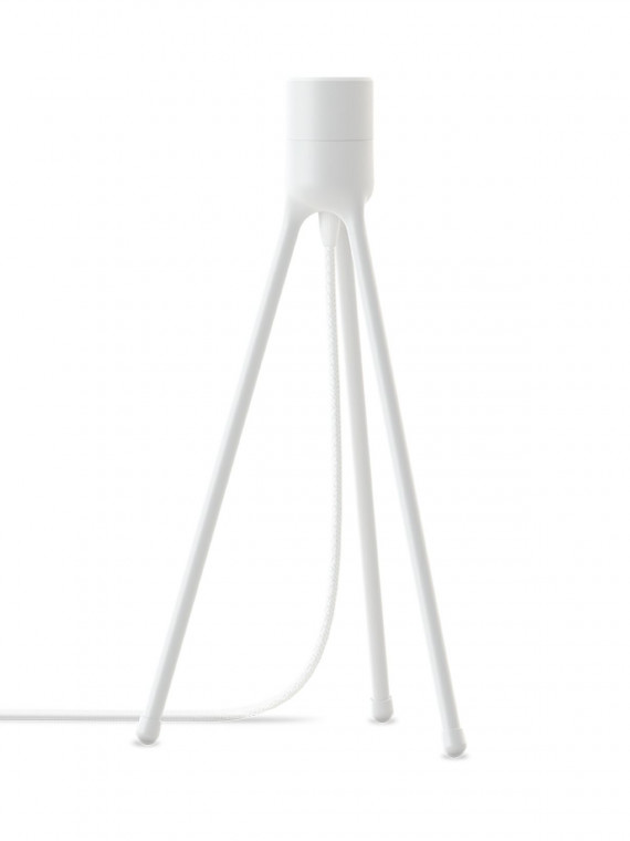 Trépied de lampe, Tripod Table blanc umage