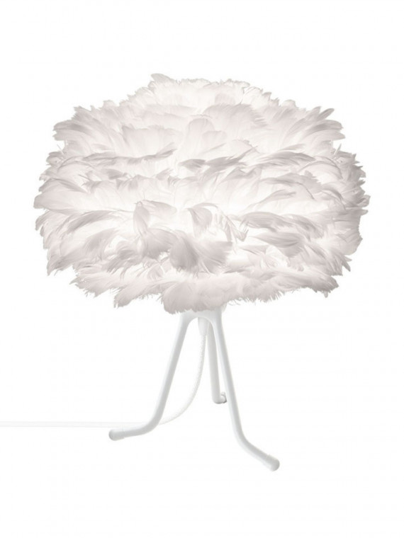 Trépied de lampe, Tripod Base blanc umage