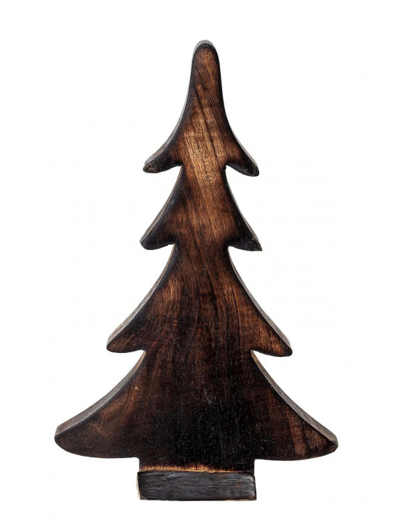 Bloomingville Christmas tree in dark mango wood H28 cm Jia