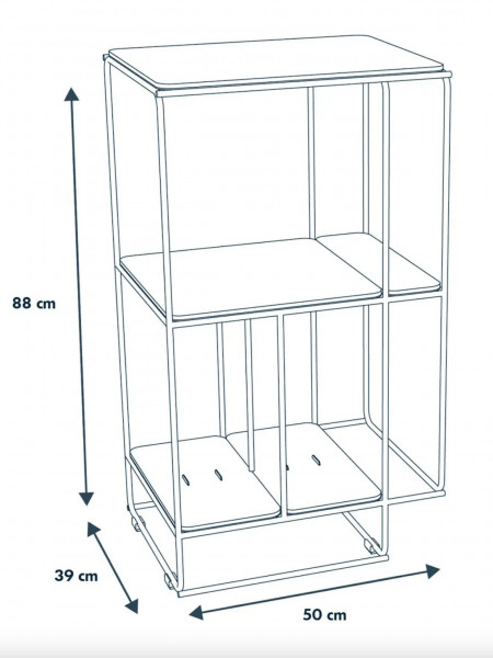 Modular acoustic cabinet, Lines La boîte concept