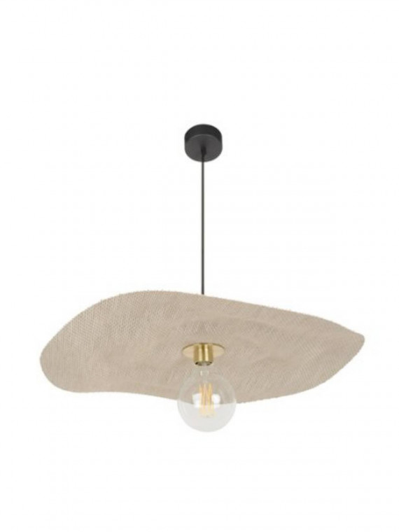 Suspension light with lampshade in Varian material, Rivage