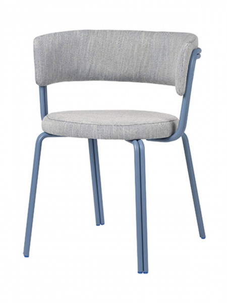 Big chair in iron and textile, Oda Broste Copenhagen