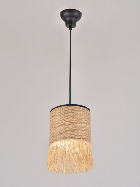 Market Set Suspension en raphia et bana Formentera 1L D18 H26