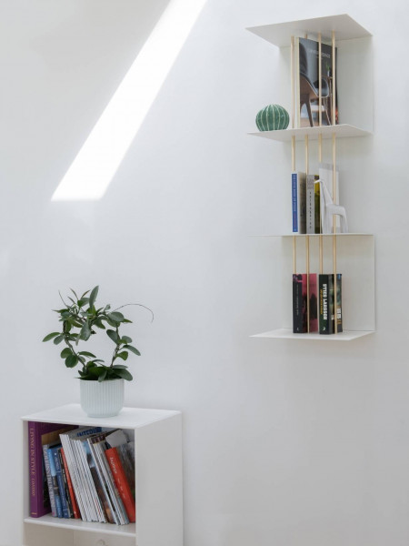 Steel and aluminium shelf, Teaser Umage