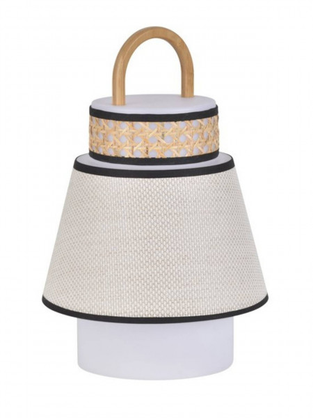 Outdoor lantern with bamboo handle singapore market set