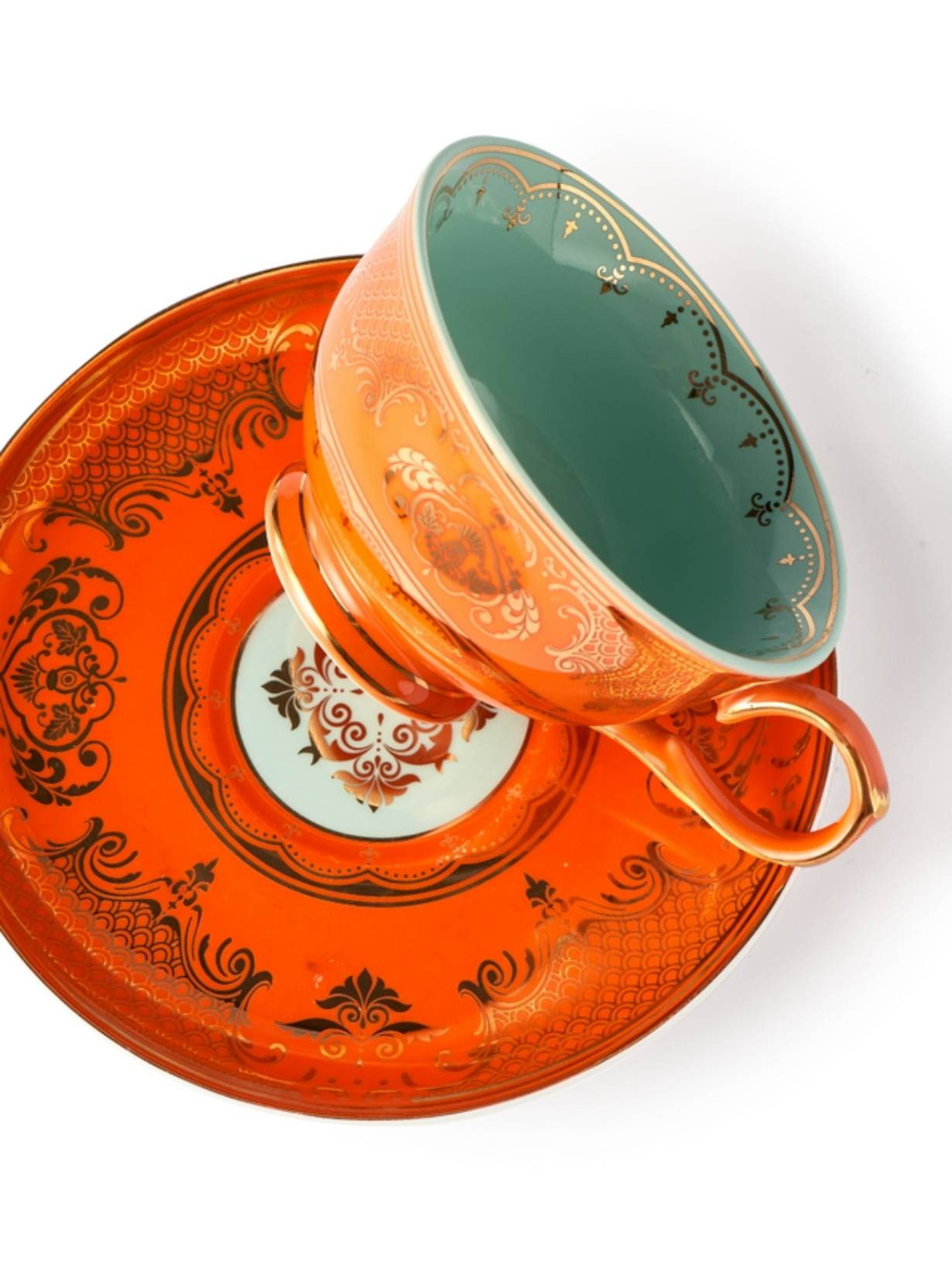 Coffret de tasses à thé et soucoupes Salvare pour 6 personnes Coffret de tasses à thé et soucoupes Salvare pour 6 personnes