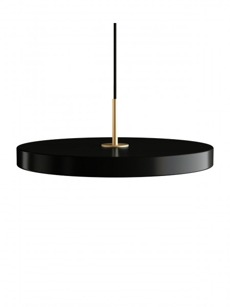Pendant lamp Asteria Micro in steel, black,  Umage