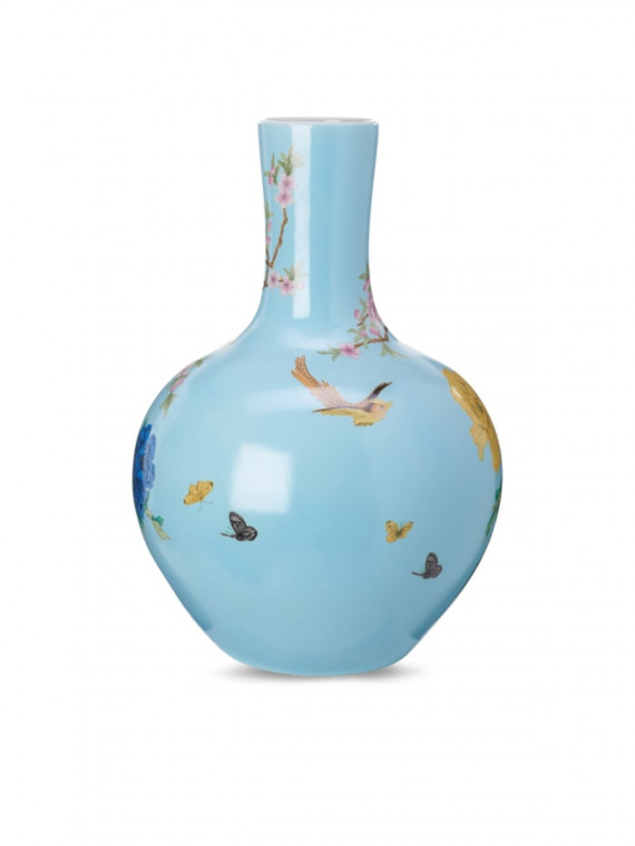 Vase en porcelaine, collection Polspotten