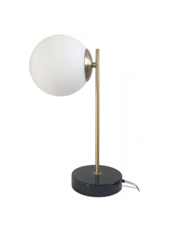 Marble table lamp, Bilou black opjet