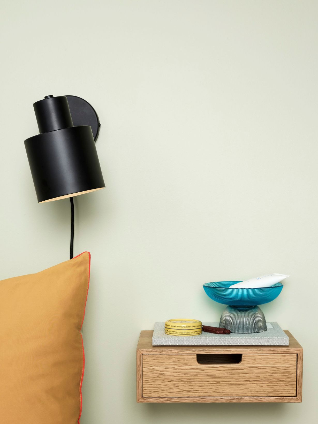 Lampe murale orientable Fuse noir