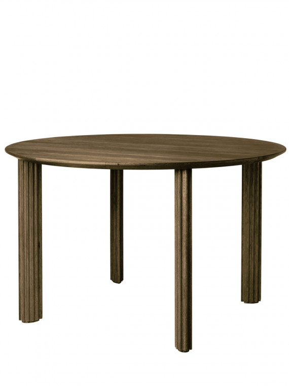 UMAGE Comfort Circle dining table dark oak