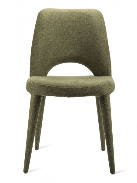 Olive green fabric table chair, Holy