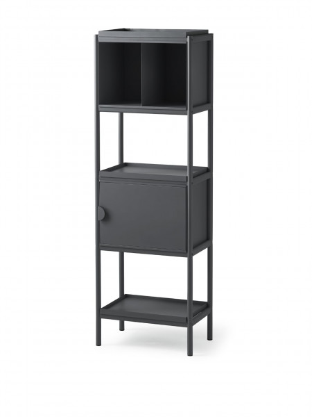black metal shelf, Toss Tall cabinet