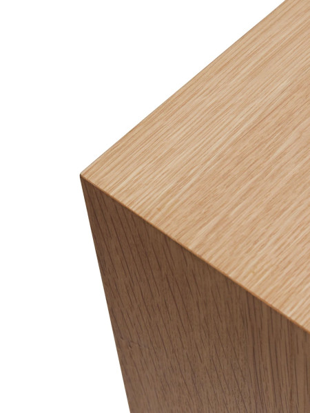 Hübsch, Natural and transparent tall chest of drawers, Shoji