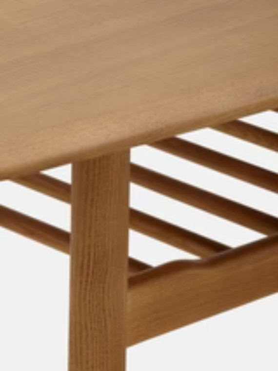 FOX solid ash rectangular coffee table