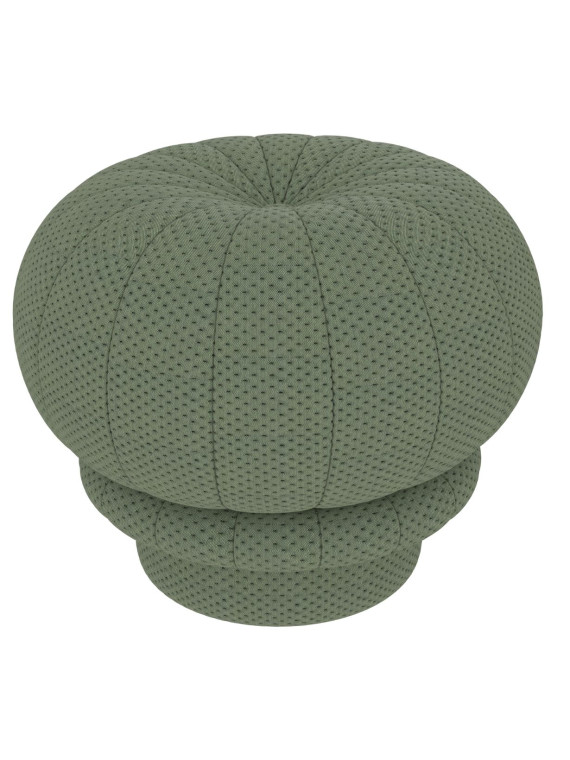 claudie pouffe from the harto collection pearl green cactus fabric Margaux Keller