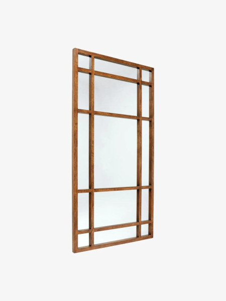Nordal Stained birch wood wall mirror, Spirit