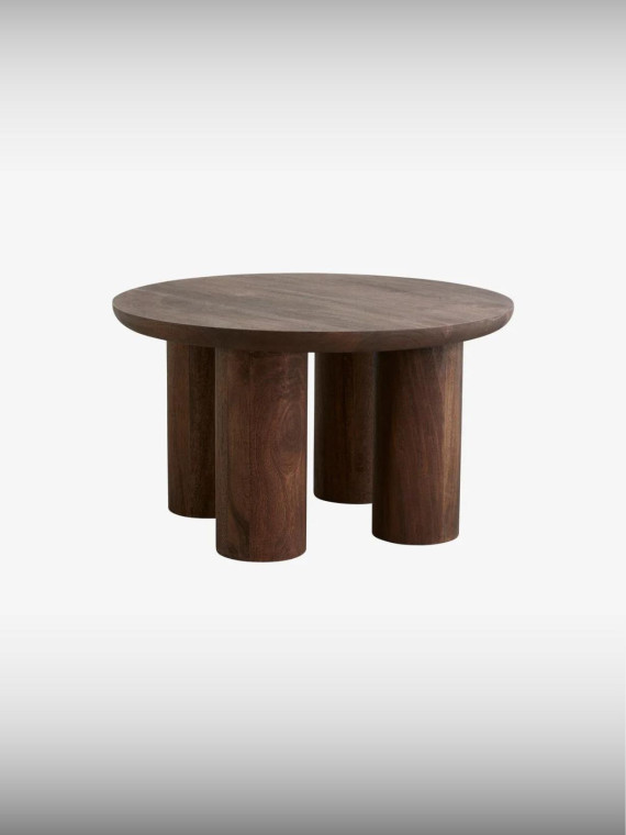 Nordal Table basse en bois de manguier, Helin