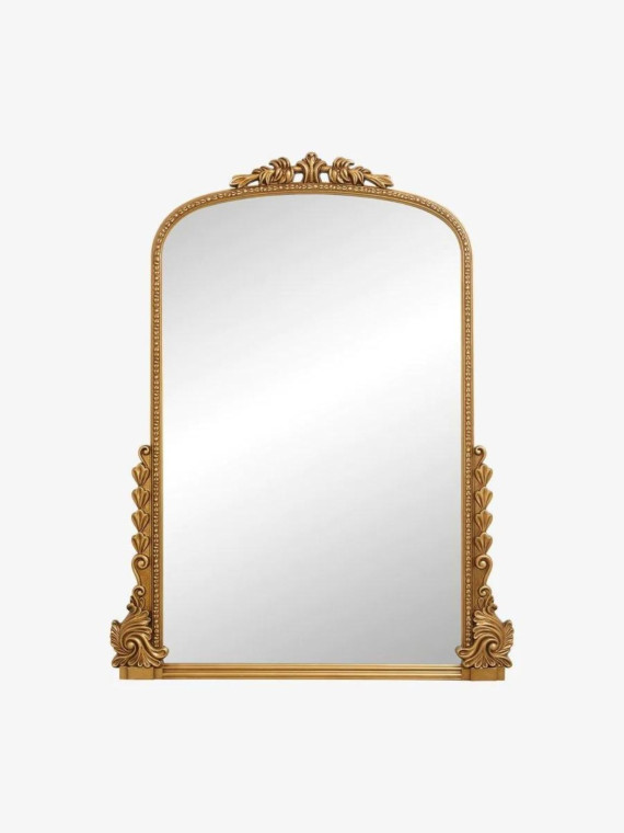 Nordal, gilded wall mirror size L, Bird
