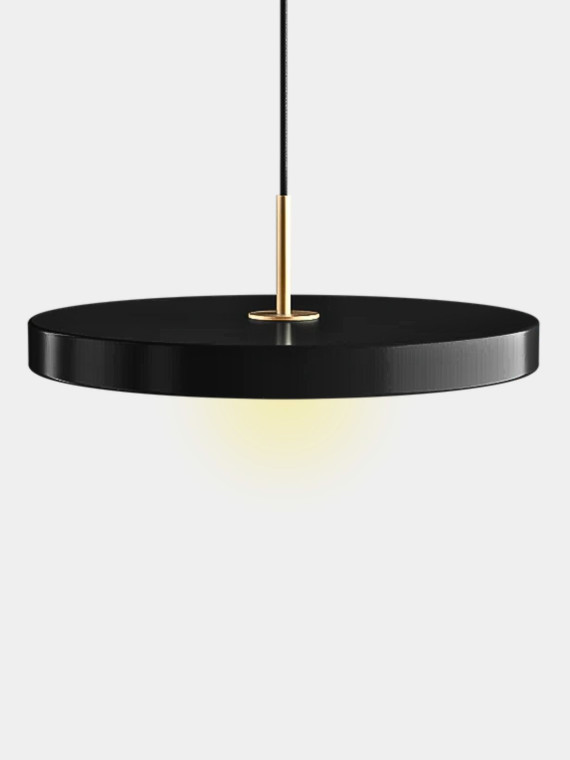 Umage - Black LED Hanging lamp with brass detail, Asteria - MBS Design