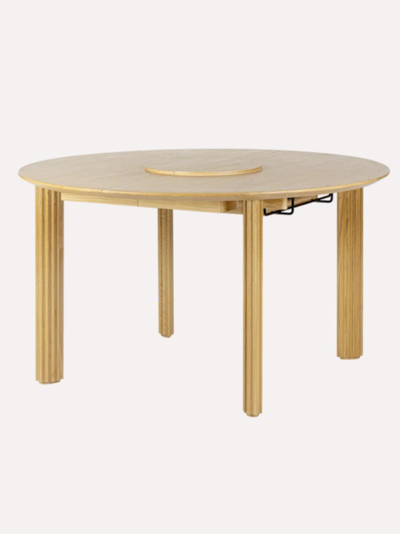 Umage Table à manger en chêne, Comfort Circle extensible