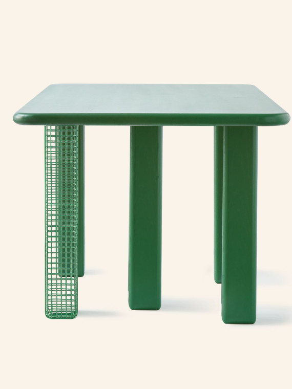 polspotten Rectangular dining table, on stilts