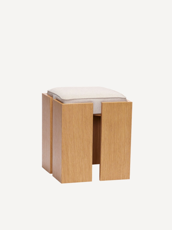 forma hubsch oak stool