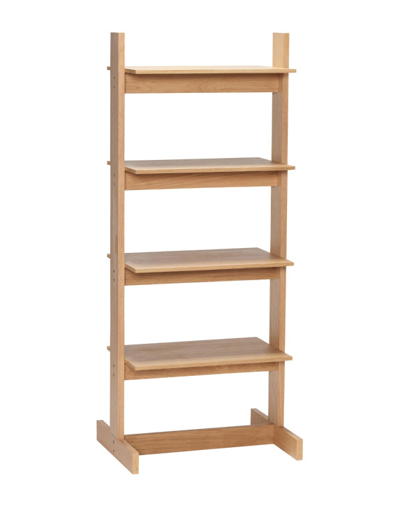 Hubsch Étagère en bois de chêne naturel Forma