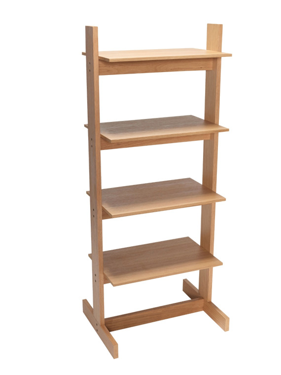 Hubsch Étagère en bois de chêne naturel Forma