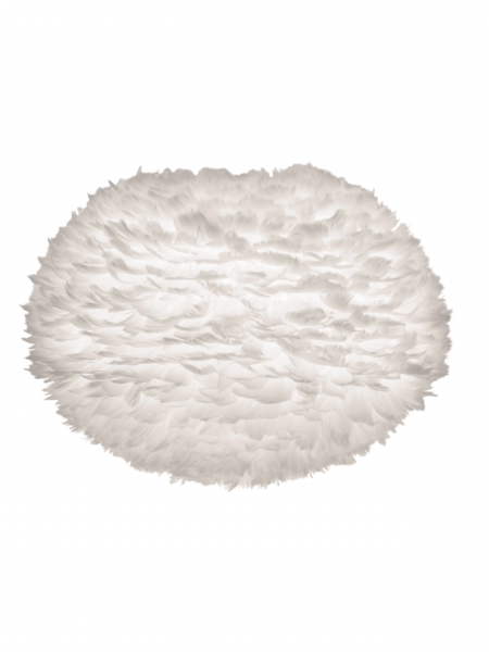 UMAGE - Lamp floor in goose feather, Eos medium white and Tripod floor white - MBS Design