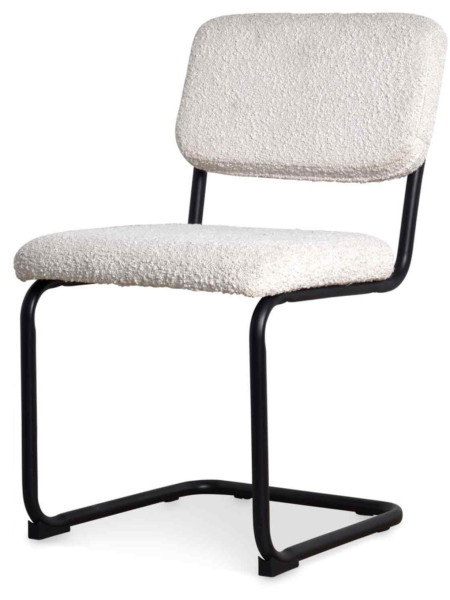 Chaise, en tissus bouclette, Capsule, Opjet