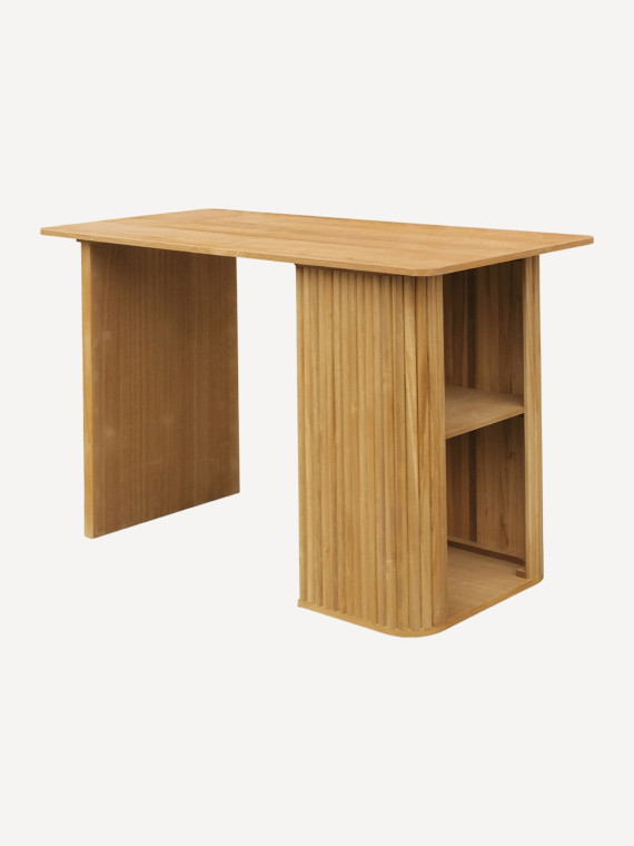 Ash wood desk, Lize opjet