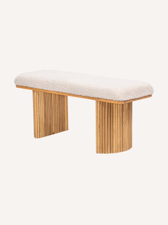 Pine wood bench, Lize opjet