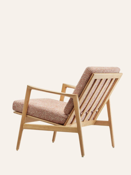 366 Concept Fauteuil Stefan chene clair tissu Braid Sierra