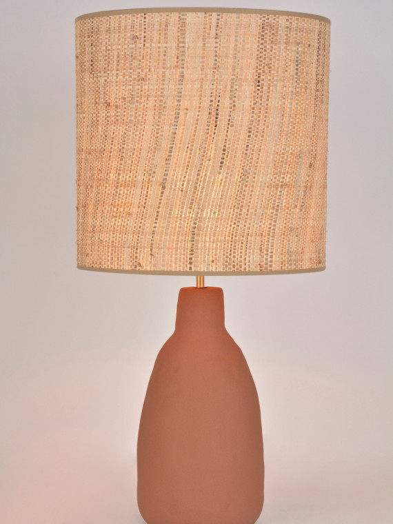Ceramic table lamp, Portinatx, market set
