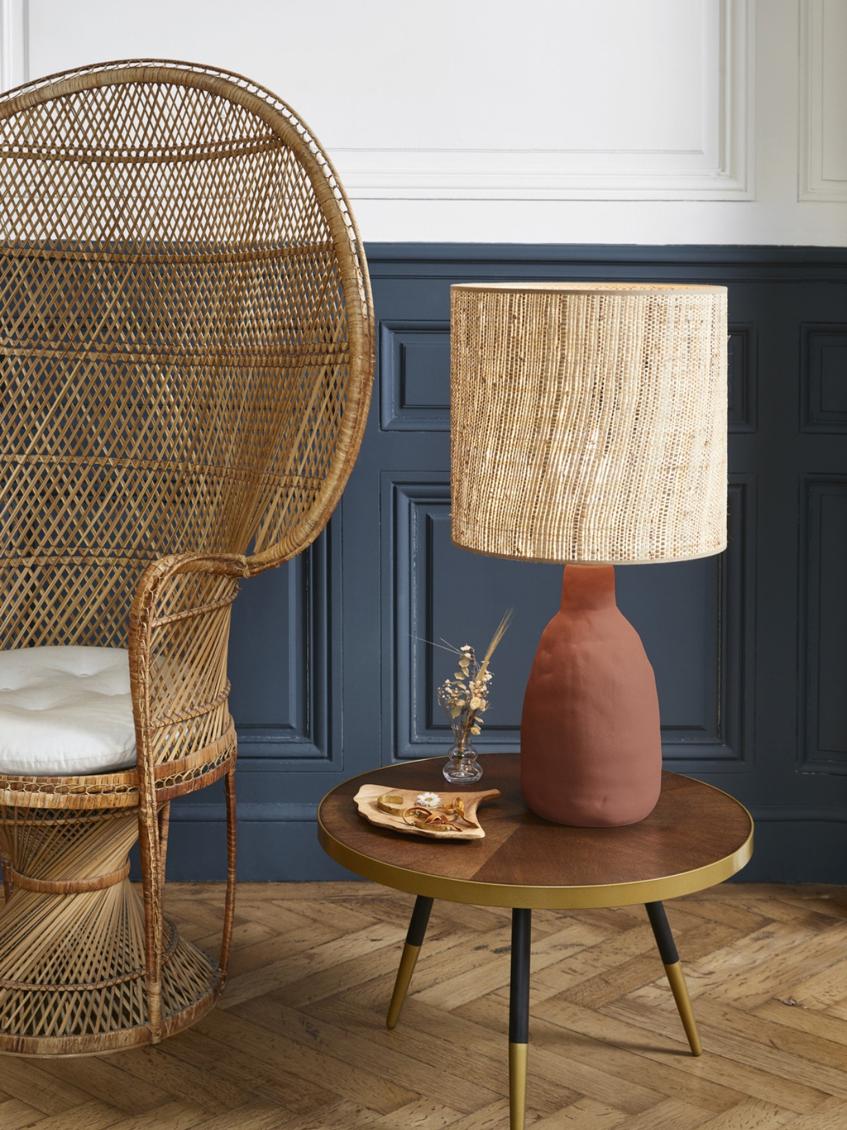 Ceramic table lamp, Portinatx, market set