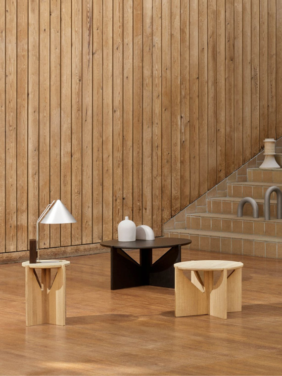 Kristina Dam Simple XL oak coffee table