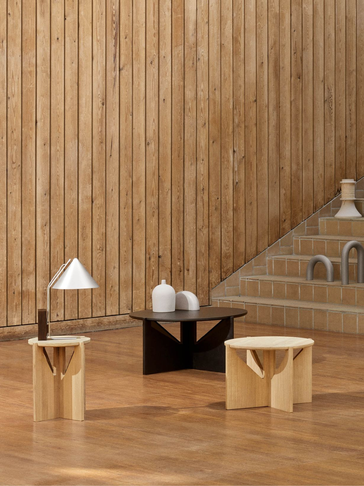 Kristina Dam Table basse en chêne Simple XL