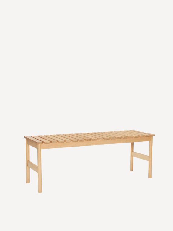 hubsh banc large naturel Row