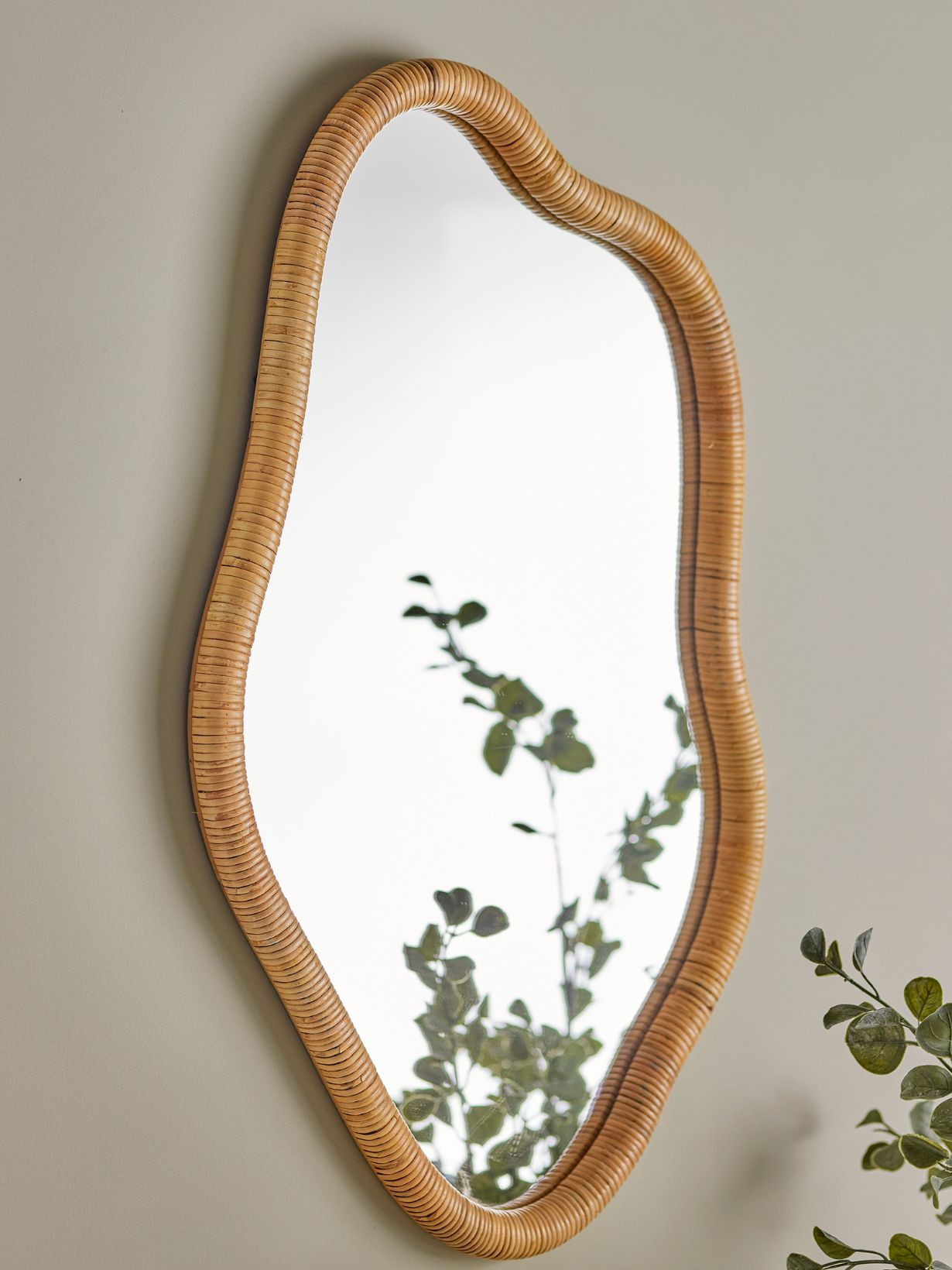 bloomingville miroir rotin Ashlie