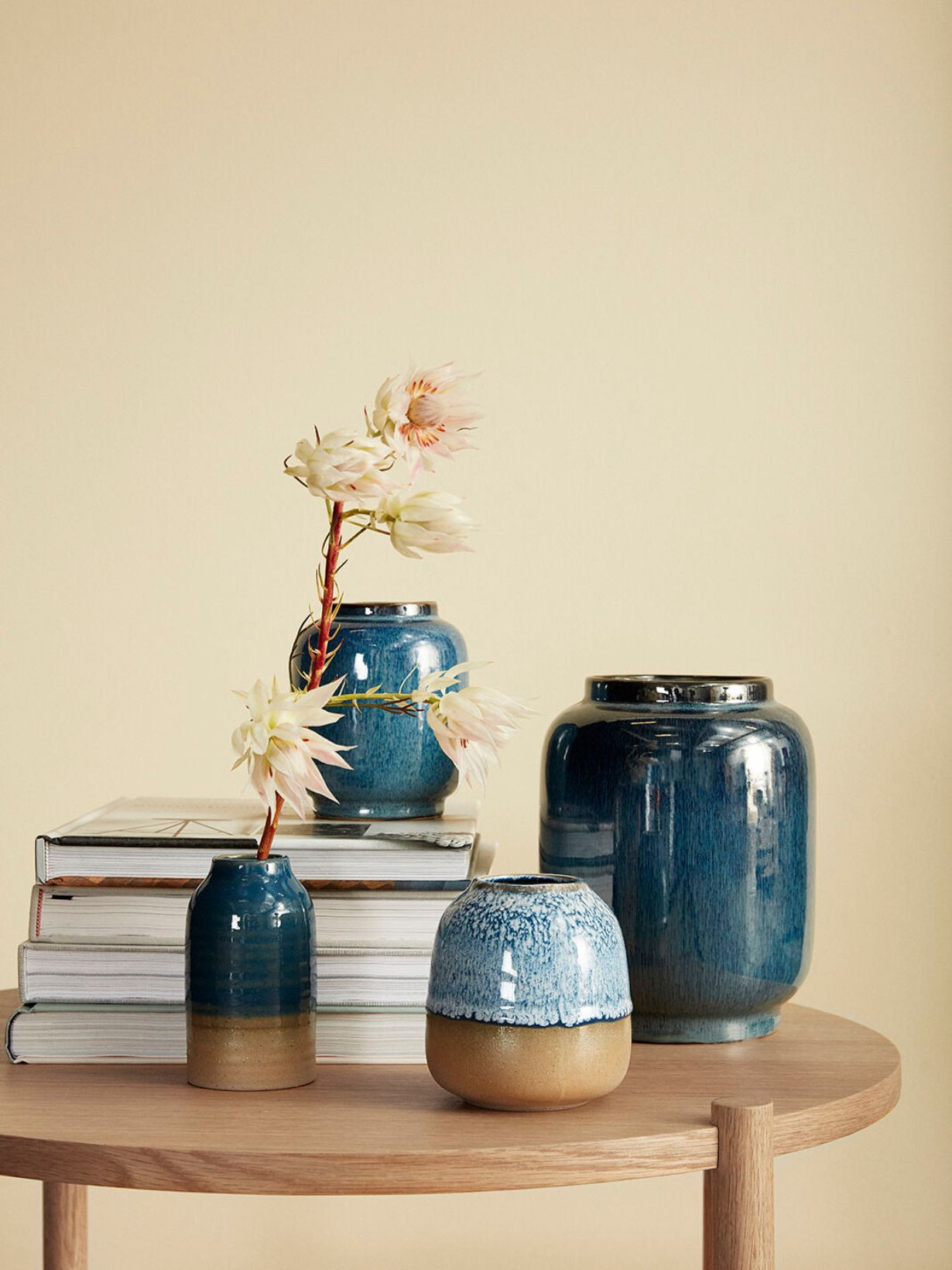 hubsh table basse ronde acorn