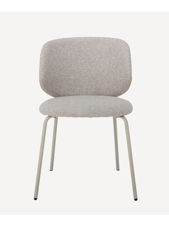 Bloomingville Ponte dining chair in grey fabric